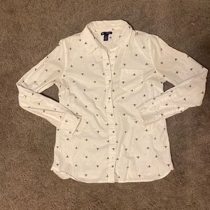 Bumble bee button up!